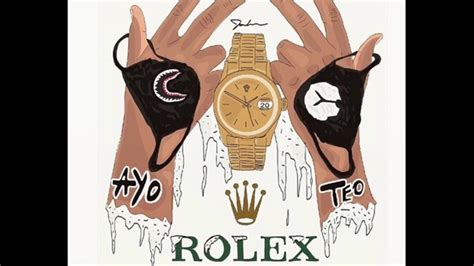 rolex pictures ayo and teo|rolex song 10 hours.